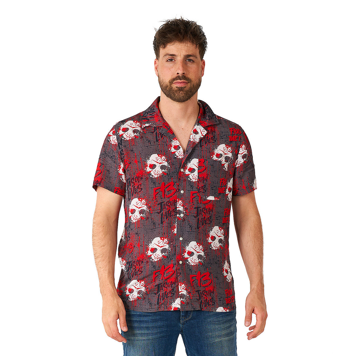 Men's Friday The 13th Short Sleeve T-Shirt for Halloween Parties and Movie Nights