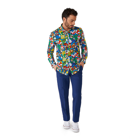 Men's Super MarioT Dress Shirt