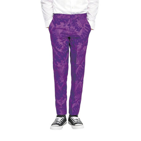 Kids Batman Joker Purple Suit Costume