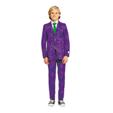 Kids Batman Joker Purple Suit Costume