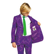 Kids Batman Joker Purple Suit Costume