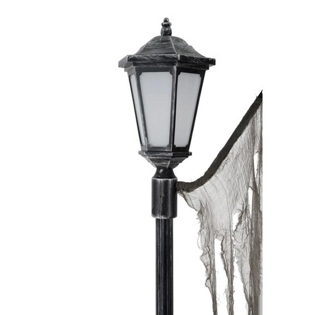 7 Ft. 7" Light-Up Cemetery Archway with Bats & Creepy Cloth Accents Halloween Decoration