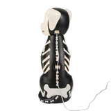 24" Light-Up Skeleton Dog Blow Mold with C7 LED Halloween Decoration
