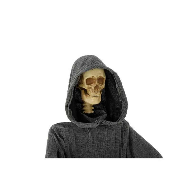 5 Ft. Two Skeleton Reapers Carrying a Coffin Halloween Decoration