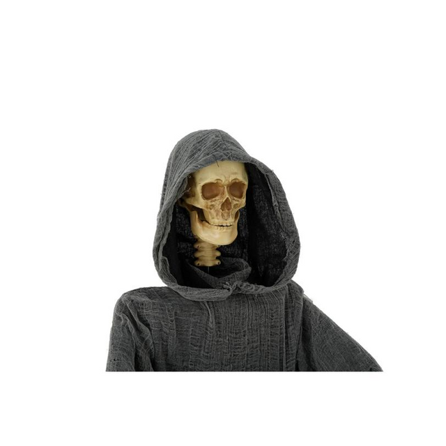 5 Ft. Two Skeleton Reapers Carrying a Coffin Halloween Decoration