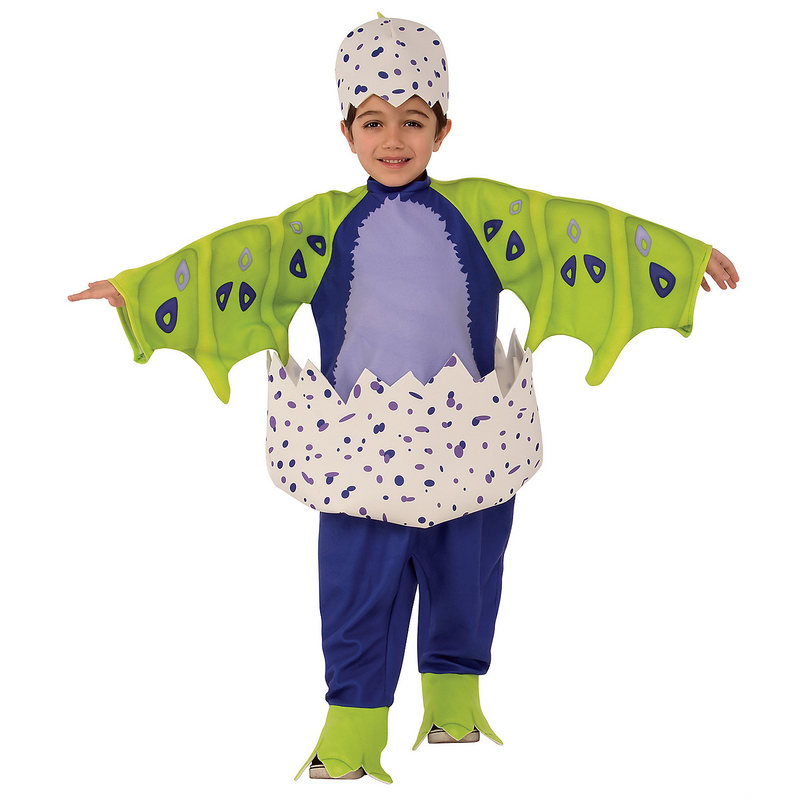 Draggles Hatchimal Dark Purple Costume for Toddler Halloween Parties and Dress Up Fun