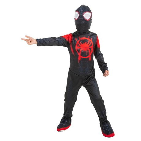 Kids Spider-Man: Into the Spider-Verse Miles Morales Jumpsuit Costume