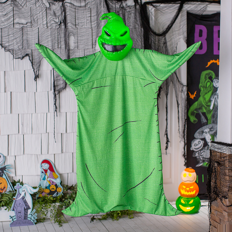 The Nightmare Before Christmas Light-Up Oogie Boogie Halloween Decoration with Sound 52"