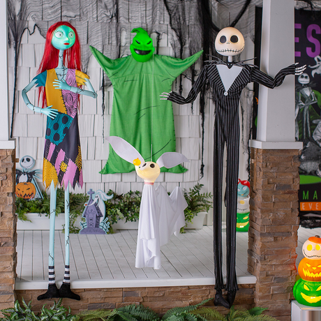 The Nightmare Before Christmas Light-Up Sally Halloween Decoration with Sound 66"