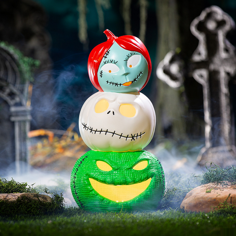 RADYAN light up Jack Sally Oogie Boogie decoration for themed Halloween displays