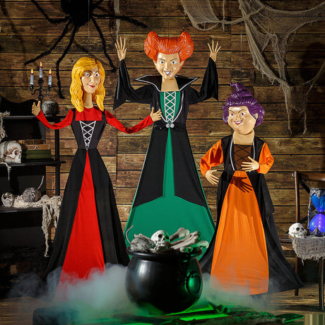 Hocus Pocus Winnifred Sanderson Posable Halloween Decoration 66"