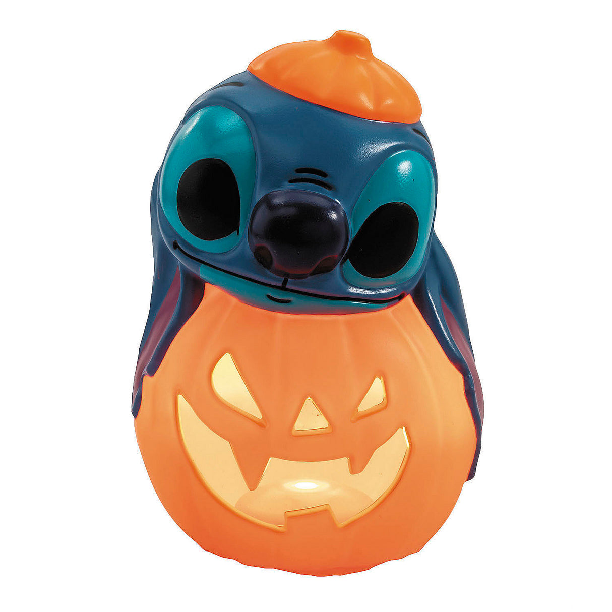Light-Up Lilo and Stitch Pumpkin Stack Decoration for Halloween Parties and Home Decor