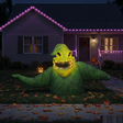 36" The Nightmare Before Christmas Oogie Boogie Light-Up Groundbreaker Halloween Decoration