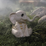 5" Elephant Skeleton Halloween Decoration