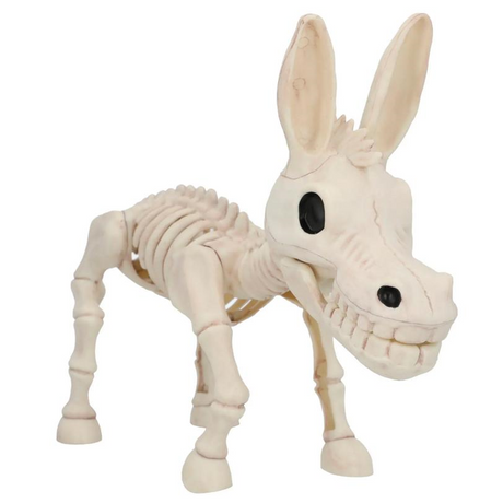 9 1/4" Standing Donkey Skeleton Halloween Decoration