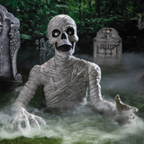 43" x 35" Out of Ground Reaching Mummy Halloween Decoration