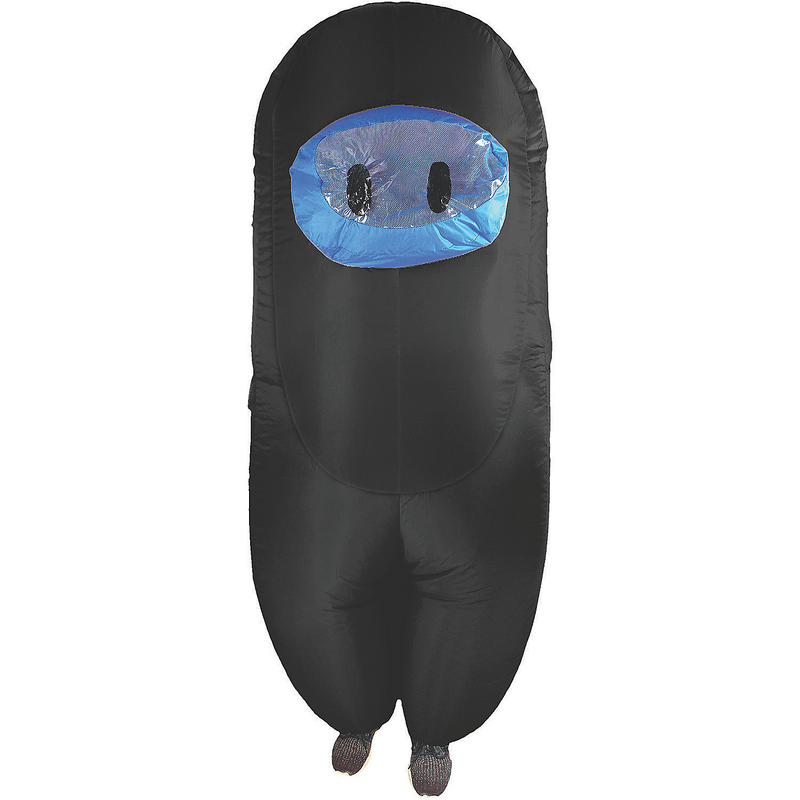 Vibrant Adult Crewmate Killer Costume for Halloween Parties and Cosplay Events