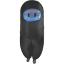 Vibrant Adult Crewmate Killer Costume for Halloween Parties and Cosplay Events