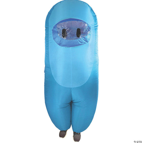 Vibrant Adult Crewmate Killer Costume for Halloween Parties and Cosplay Events