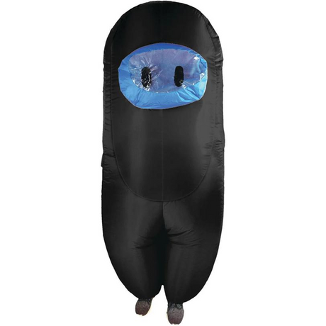 CREWMATE KILLER BLACK ADULT CYAN ADULT RED ADULT COSTUME