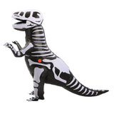 Inflatable Skeleton T-Rex Costume for Kids Halloween Parties and School Events Fun