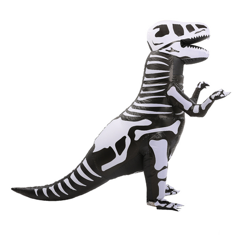 Skeleton T-Rex Inflatable Child Costume