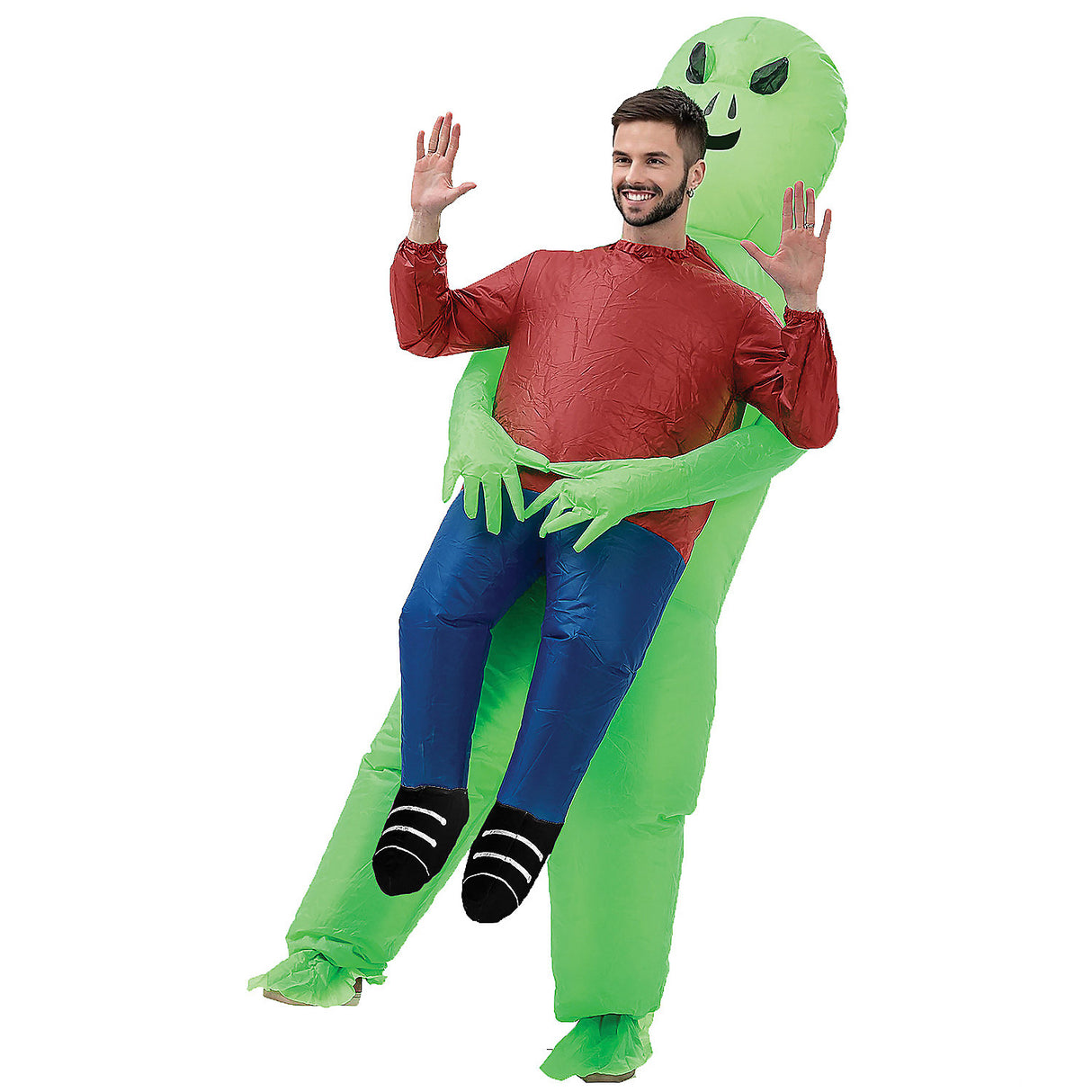 Inflatable Alien Adult Costume for Halloween Parties Themed Events and Costume Contests