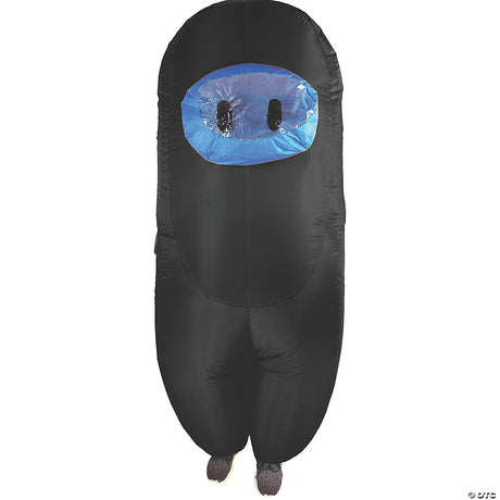 SUS CREWMATE KILLER TEEN BLACK COSTUME