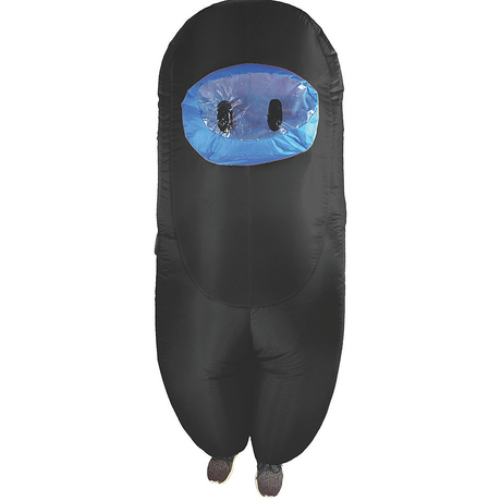 SUS CREWMATE KILLER TEEN BLACK COSTUME