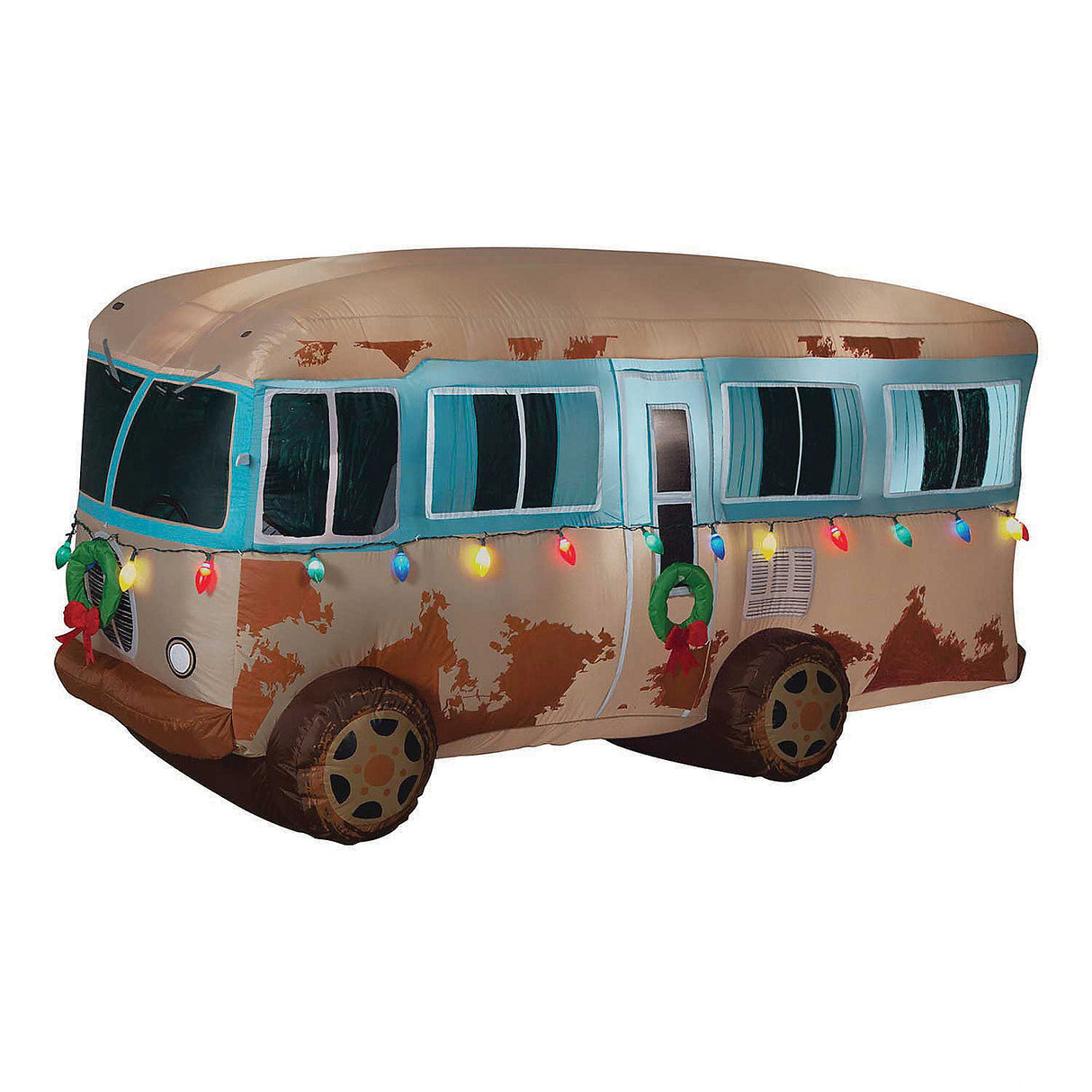 Inflatable National Lampoon RV for Holiday Yard Display and Christmas Decorations