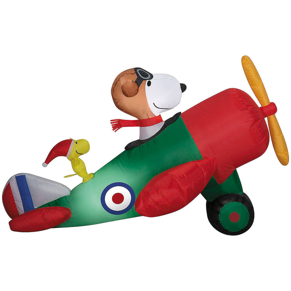 Eye-Catching 30 Inch Airblown Inflatable Peanuts Snoopy Decoration for Christmas Outdoor Displays and Holiday Festivities