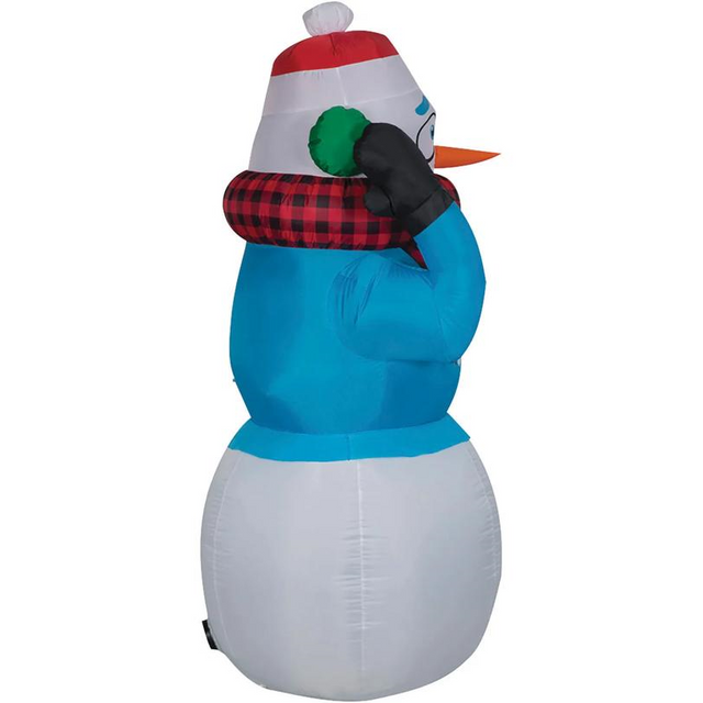 Airblown Shivering Snowman Inflatable