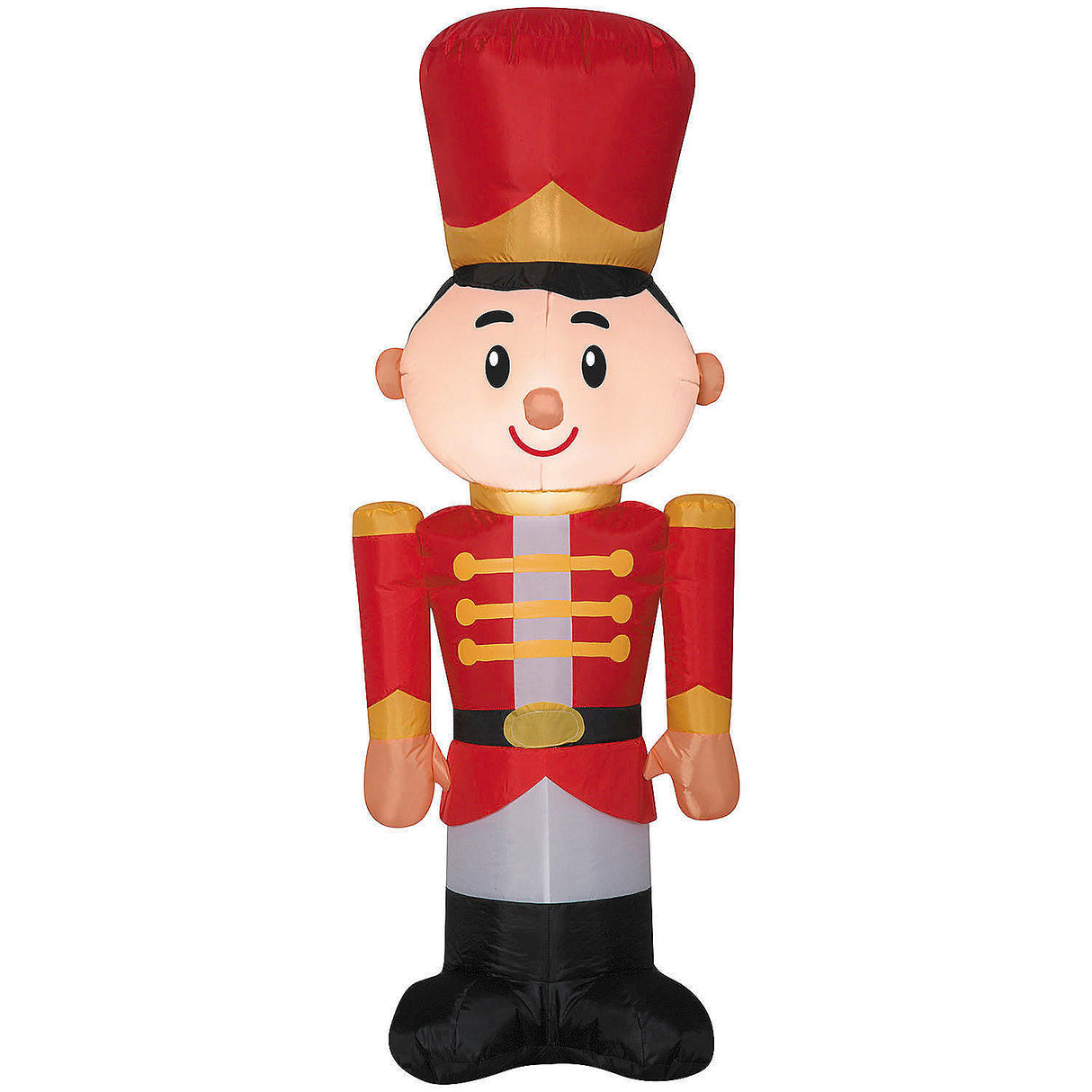 4 Ft Airblown Inflatable Toy Soldier for Holiday Yard Display and Christmas Decorations