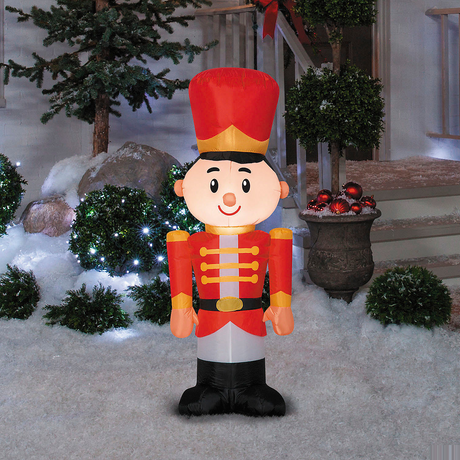4 Ft. Airblown Inflatable Toy Soldier Christmas Outdoor Yard Decoration