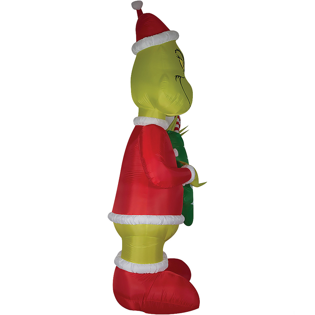 Blow Up Inflatable Grinch with Stock Giant Outdoor Yard Decoration