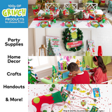 Blow Up Inflatable Grinch with Stock Giant Outdoor Yard Decoration