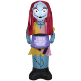 42"Airblown Blowup Inflatable Nightmare Before Christmas Sally with Treat Sack Halloween Outdoor Yard Decoration