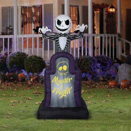 Airblown Pop-Up Jack Skellington 6 inches