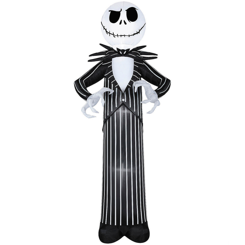10 Ft. Airblown Inflatable The Nightmare Before Christmas Jack Skellington Outdoor Yard Decoration