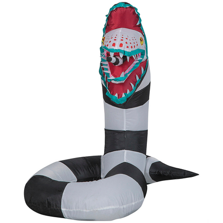 36" Airblown Inflatable Beetlejuice Sandworm Halloween Outdoor Yard Decoration