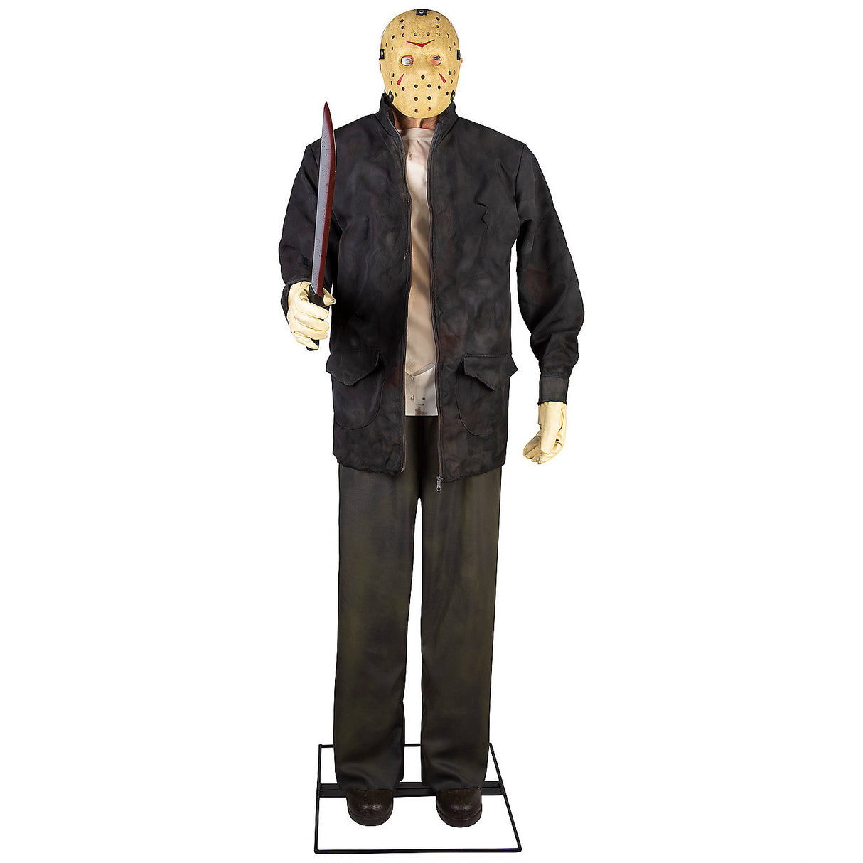 Life-sized Animated Jason Voorhees for Halloween Parties and Horror Themed Events