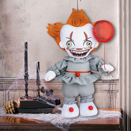 20" Airblown Inflatable IT Stylized Pennywise with Red Balloon Halloween Outdoor Yard Decoration