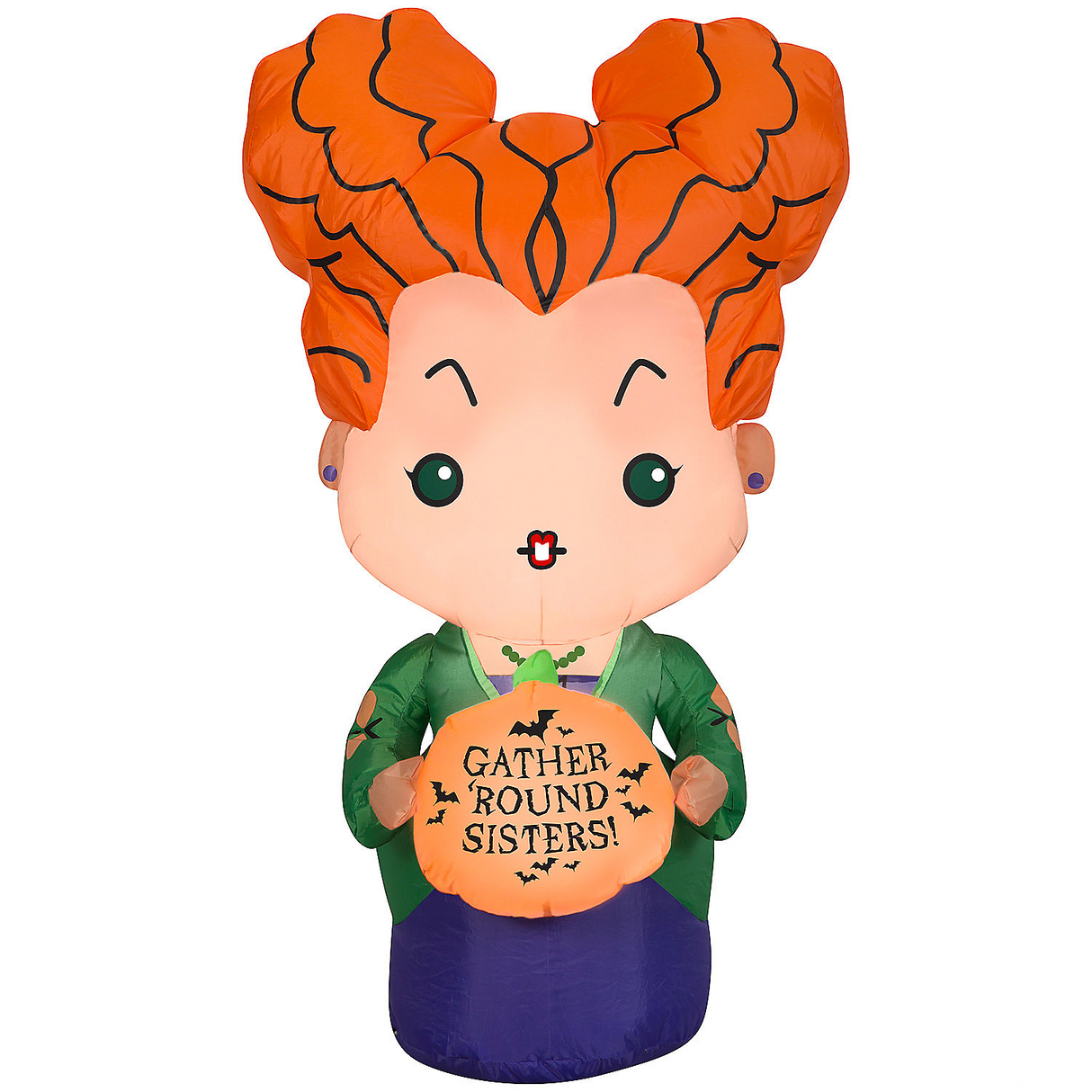 42"Airblown Blowup Inflatable Hocus Pocus Winifred Halloween Outdoor Yard Decoration