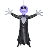 48"Airblown Inflatable Light-Up The Nightmare Before Christmas Jack Outdoor Yard Decoration