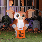 42" Airblown Inflatable Gremlins Gizmo with Trick-or-Treat Bag Halloween Outdoor Yard Decoration