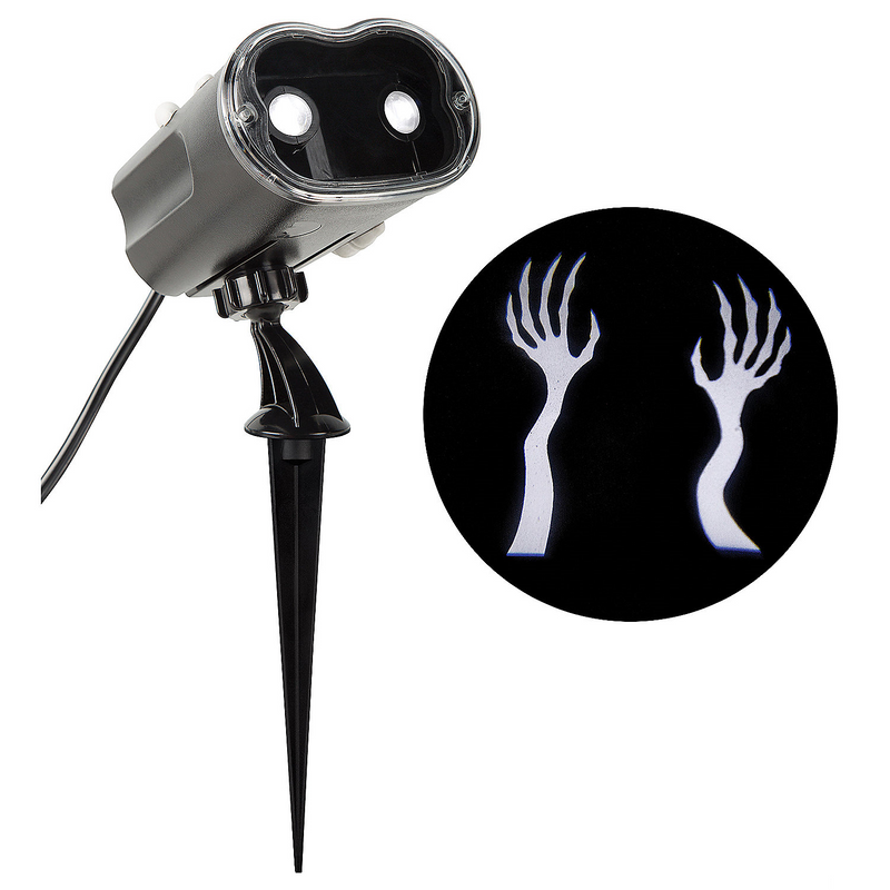 Lightshow Projection Moving Hands for Halloween Parties and Spooky Decor