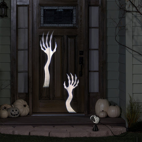 Lightshow Projection Moving Hands for Halloween Parties and Spooky Decor