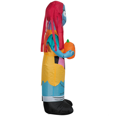 42" Airblown Inflatable The Nightmare Before Christmas Sally with Pumpkin Outdoor Yard Decoration