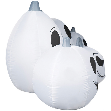 Blow Up Inflatable Jack Skellington Pumpkin Inflatable Outdoor Yard Decoration