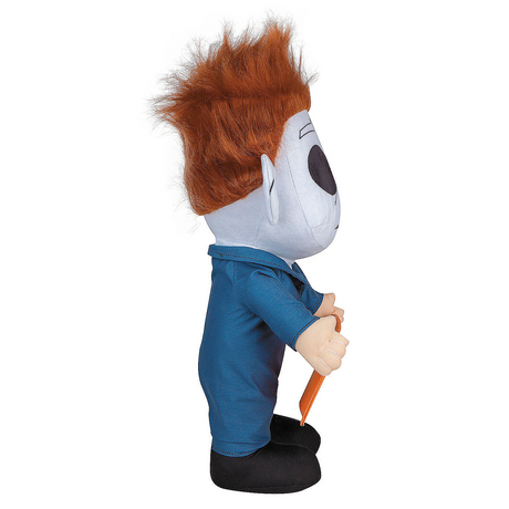 18" Halloween Michael Myers with Sign Tabletop Decoration